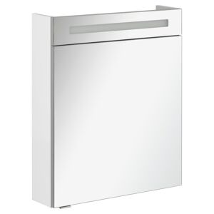 LED-Spiegelschrank 'B.Clever' weiß 60 x 70,6 x 15,8 cm