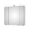 LED-Spiegelschrank 'Juno' weiß 90 x 72,2 x 17 cm