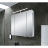 LED-Spiegelschrank 'Juno' weiß 90 x 72,2 x 17 cm