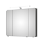 LED-Spiegelschrank 'Juno' grau 90 x 72,2 x 17 cm
