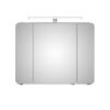 LED-Spiegelschrank 'Juno' grau 90 x 72,2 x 17 cm