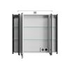 LED-Spiegelschrank 'Juno' grau 90 x 72,2 x 17 cm