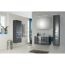 LED-Spiegelschrank 'Juno' grau 90 x 72,2 x 17 cm