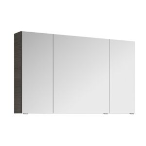 Spiegelschrank 'Bahamas' dunkelgrau 120 x 70,3 x 17 cm
