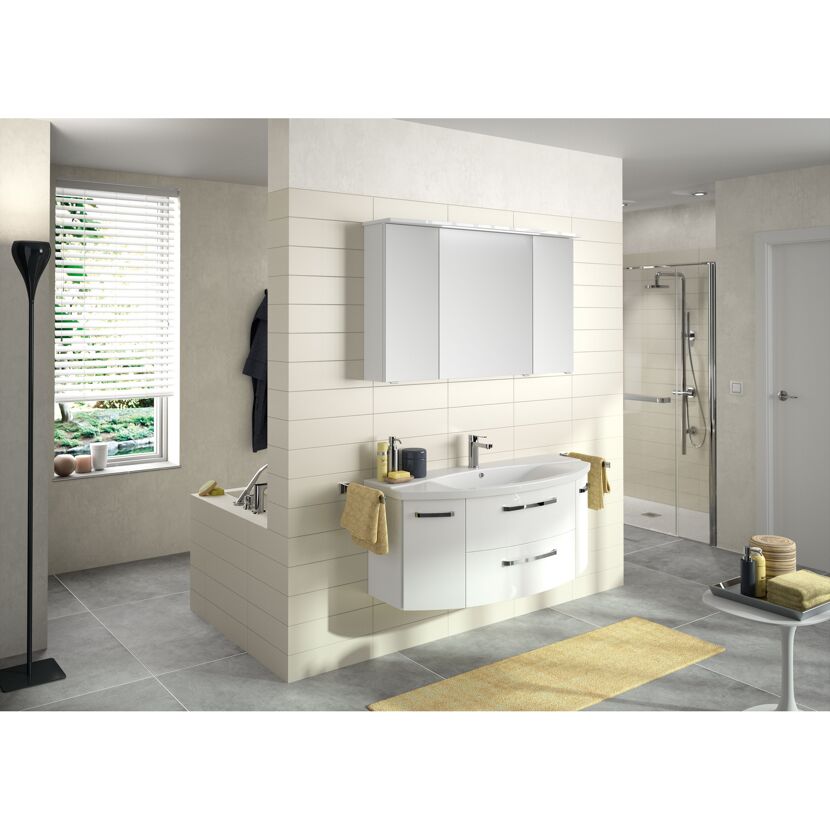 LED-Kranzbeleuchtung 'Bahamas' 6,5 W 320 lm warmweiß, neutralweiß 122 x 1,6 x 26,5 cm