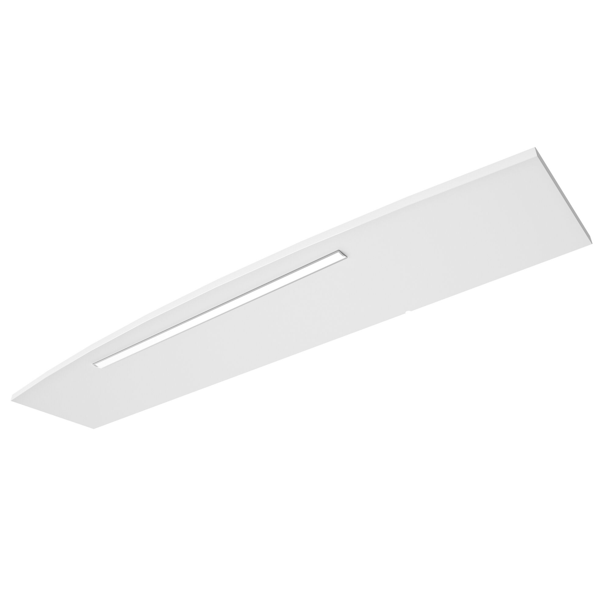 Weiße LED-Deckenleuchte Bahamas