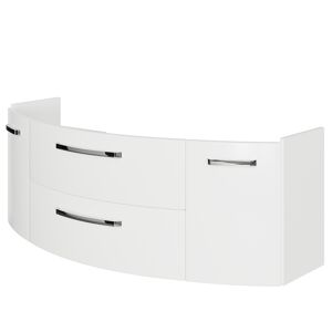 Waschbeckenunterschrank 'Bahamas' weiß foliert 140 x 49,2 x 48 cm