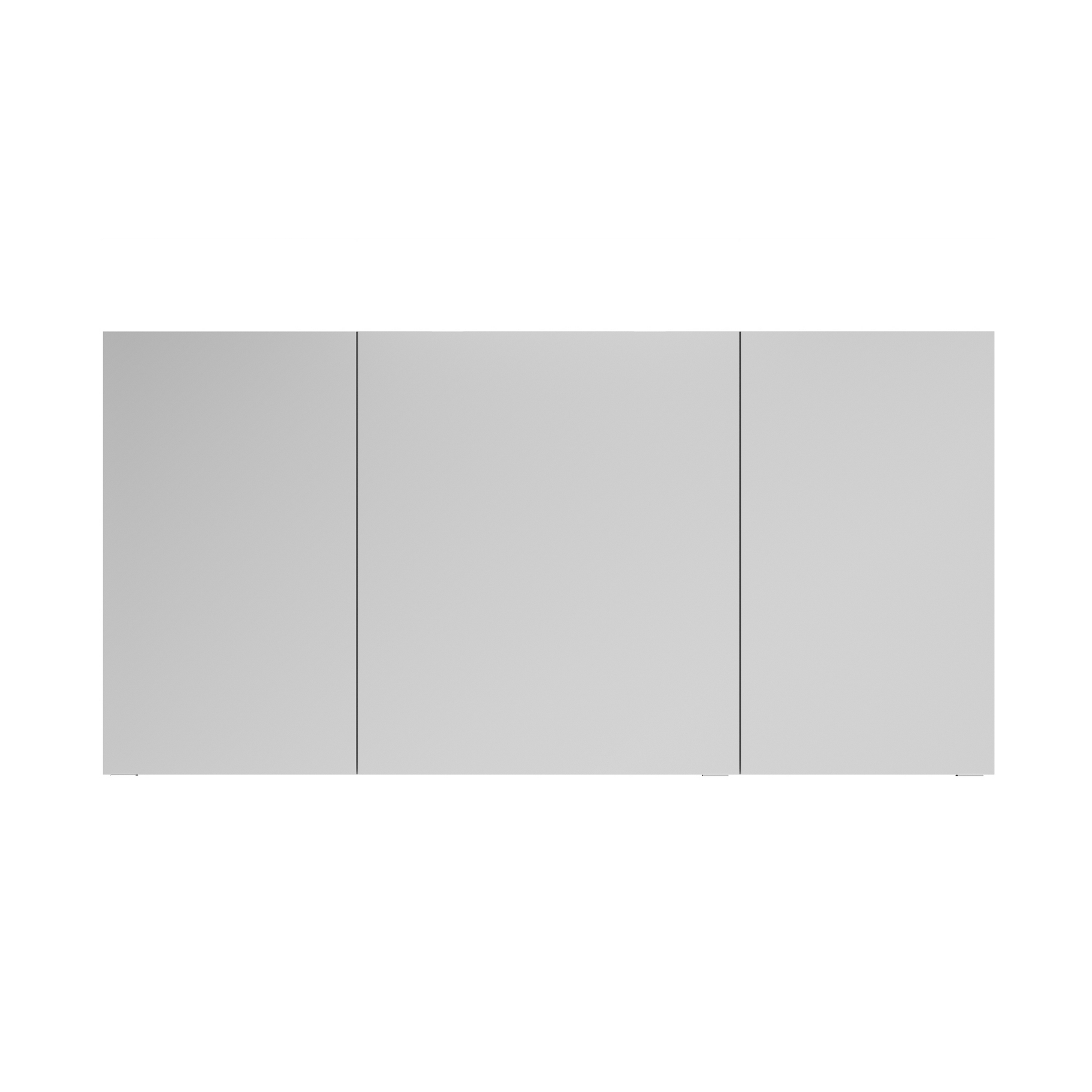 Spiegelschrank 'Bahamas' dunkelgrau 140 x 70,3 x 17 cm