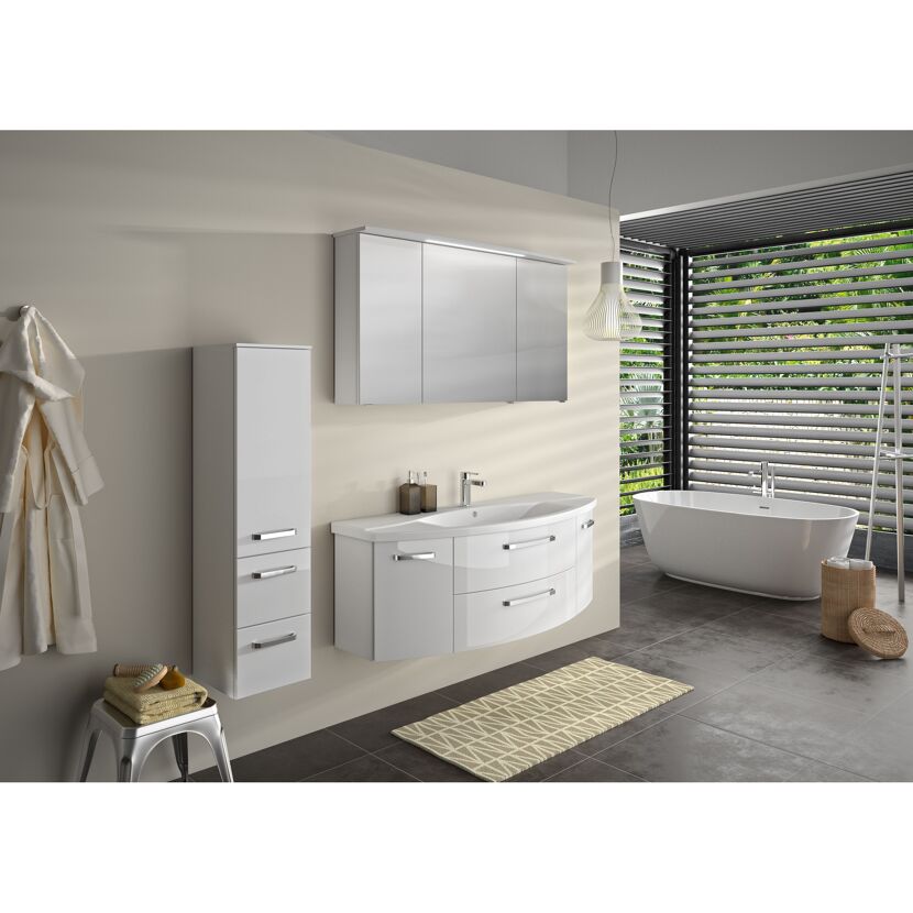 LED-Kranzbeleuchtung 'Bahamas' 13 W 485 lm warmweiß, neutralweiß 142 x 1,6 x 26,5 cm
