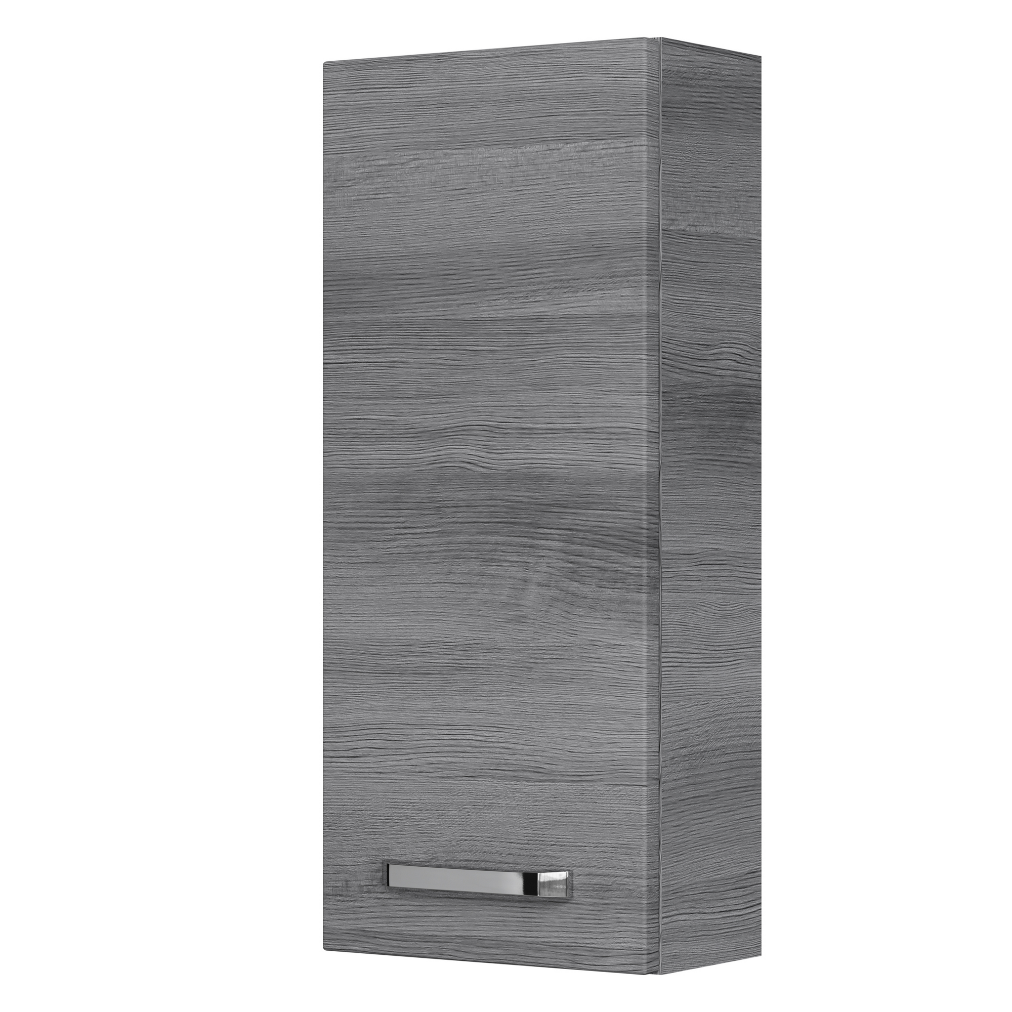 Hängeschrank 'Bahamas' dunkelgrau foliert 30 x 70 x 17 cm