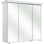 LED-Spiegelschrank 'Primo' weiß 75 x 72 x 20 cm