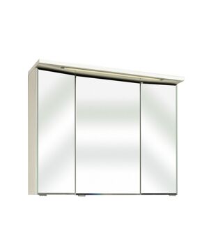 LED-Spiegelschrank 'Primo' weiß 3D 90 x 72 x 20 cm