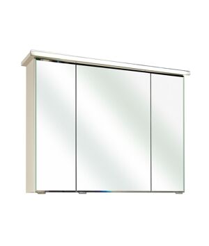 LED-Spiegelschrank 'Primo' weiß 90 x 72 x 20 cm