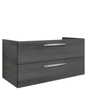 Waschbeckenunterschrank 'Primo' dunkelgrau 105 x 51 x 49 cm
