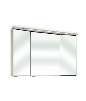 LED-Spiegelschrank 'Primo' weiß 105 x 72 x 20 cm