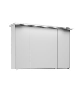 LED-Spiegelschrank 'Primo' weiß 105 x 72 x 20 cm