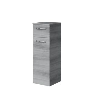 Unterschrank 'Primo' dunkelgrau foliert 30 x 90,5 x 33 cm