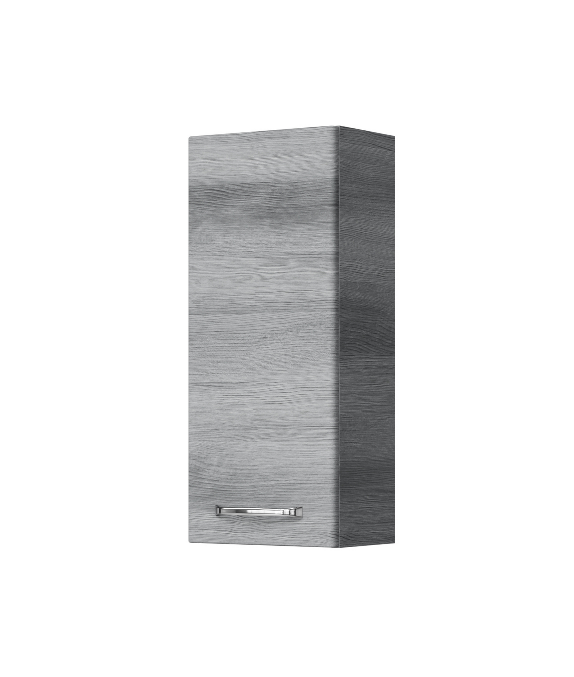 Hängeschrank 'Primo' dunkelgrau foliert 30 x 70 x 20 cm