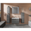 Hängeschrank 'Primo' dunkelgrau foliert 30 x 70 x 20 cm