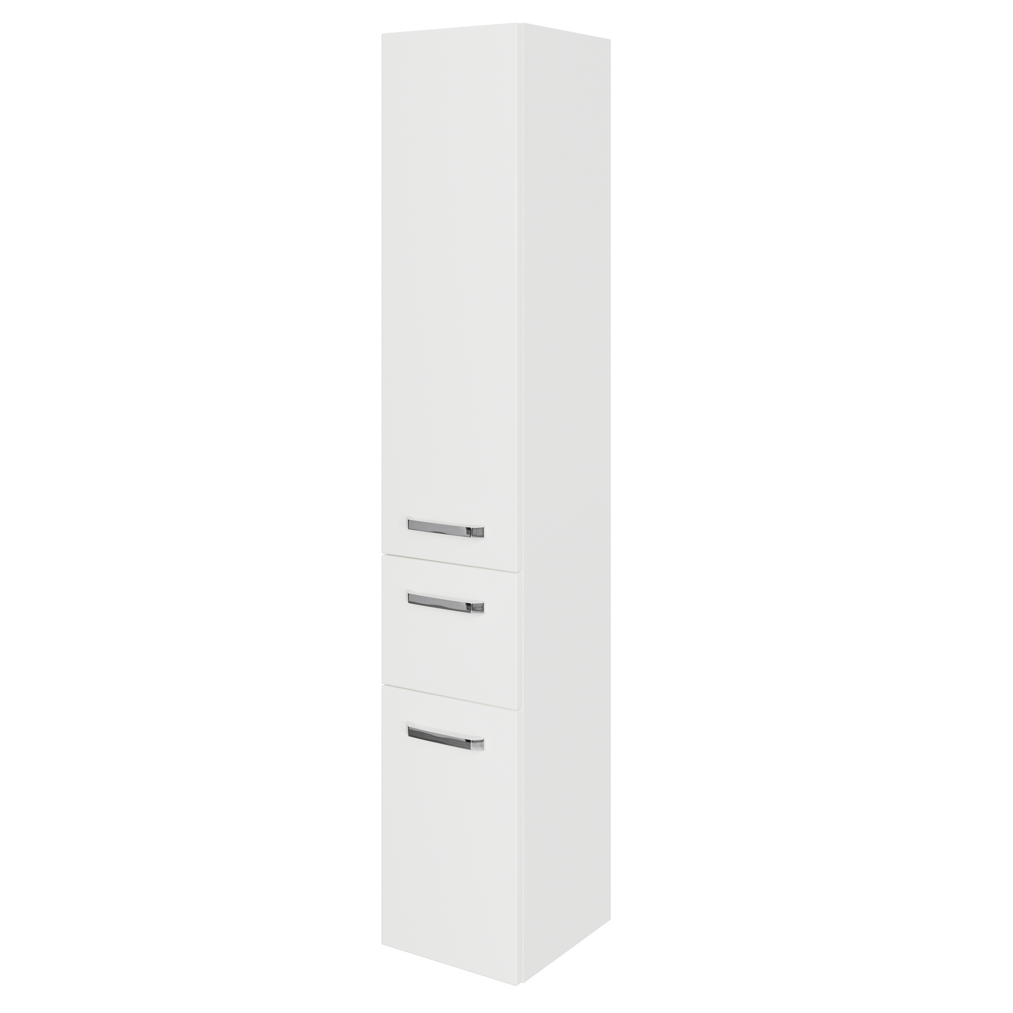 Hochschrank 'Bahamas' weiß foliert 30 x 168 x 33 cm