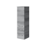Midischrank 'Primo' dunkelgrau foliert 30 x 109 x 33 cm