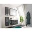 Highboard 'Indra' anthrazit glänzend 30 x 73 x 33 cm