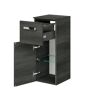 Highboard 'Indra' graphitfarben 30 x 73 x 33 cm