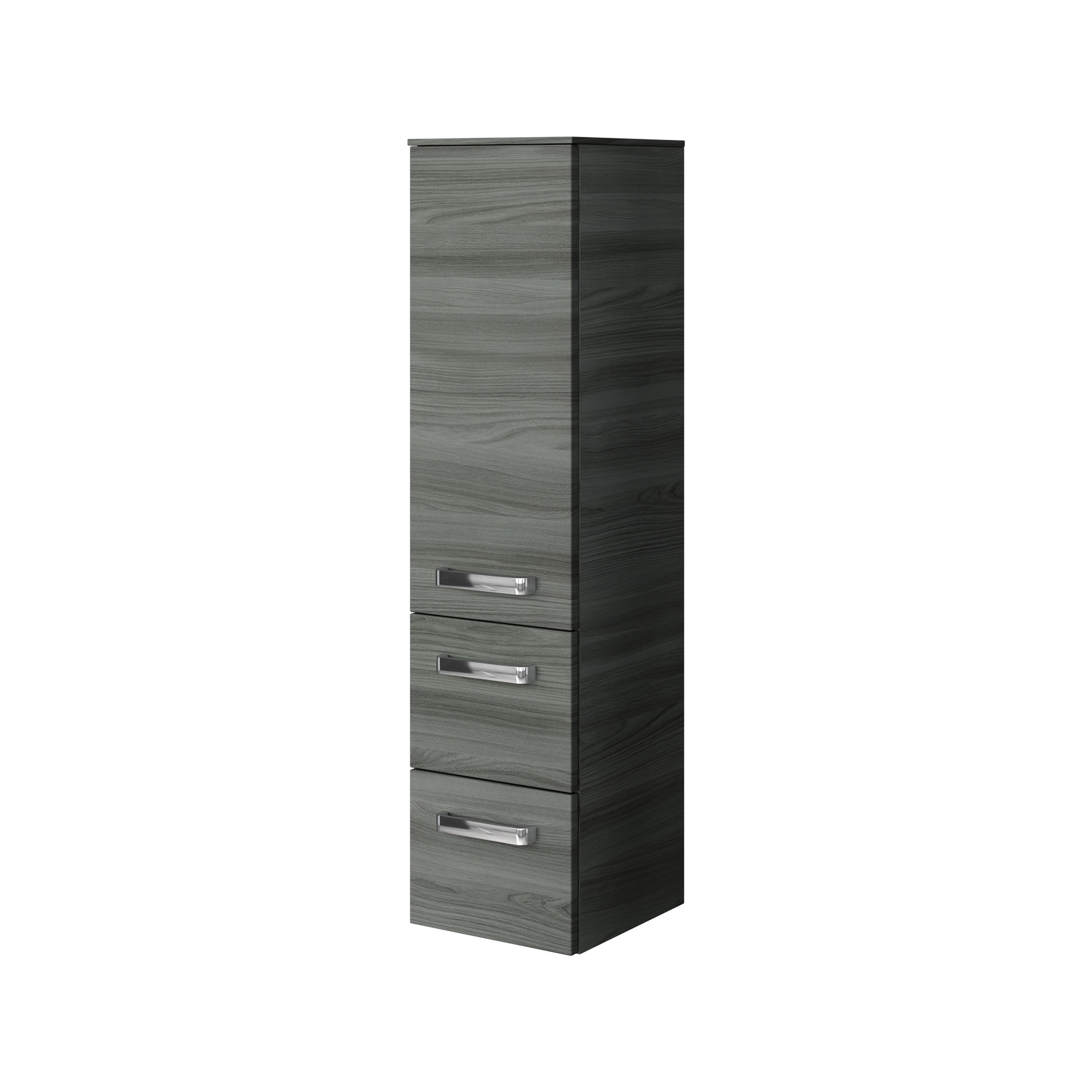 Midischrank 'Indra' graphitfarben 30 x 121 x 33 cm
