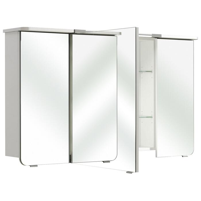 Pelipal Spiegelschrank 'Cassca' weiß glanz 122 cm ...