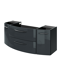 Waschbeckenunterschrank 'Taiga' anthrazit 119 x 48 x 46,2 cm