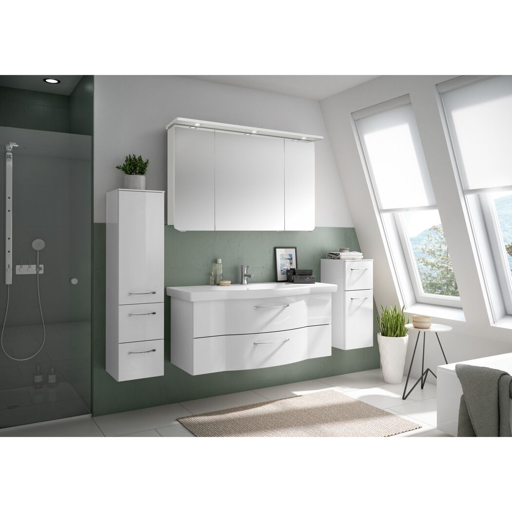 Midischrank 'Lucia' weiß 30 x 121 x 33 cm