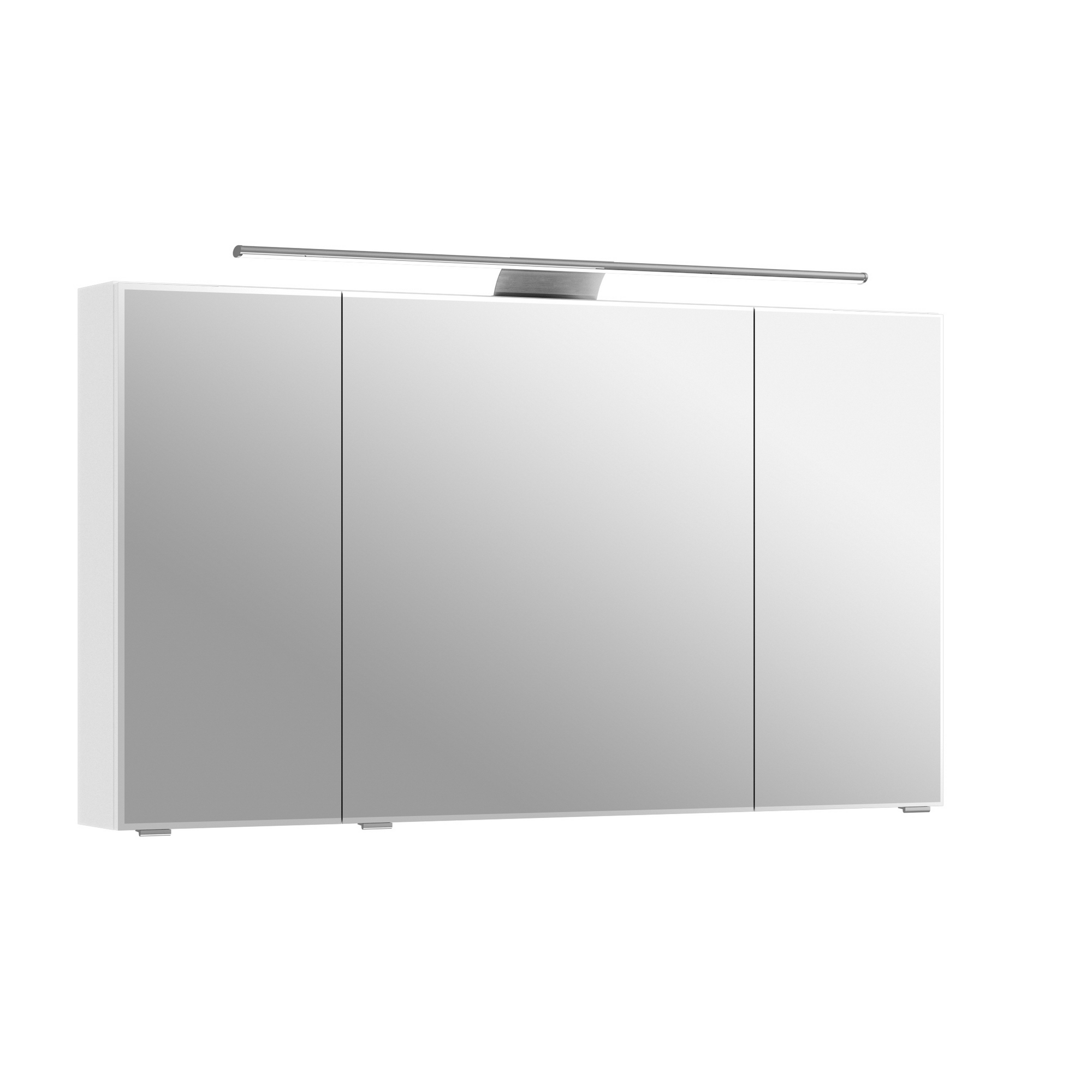 LED-Spiegelschrank 'Lucia' weiß 120 x 70 x 17 cm