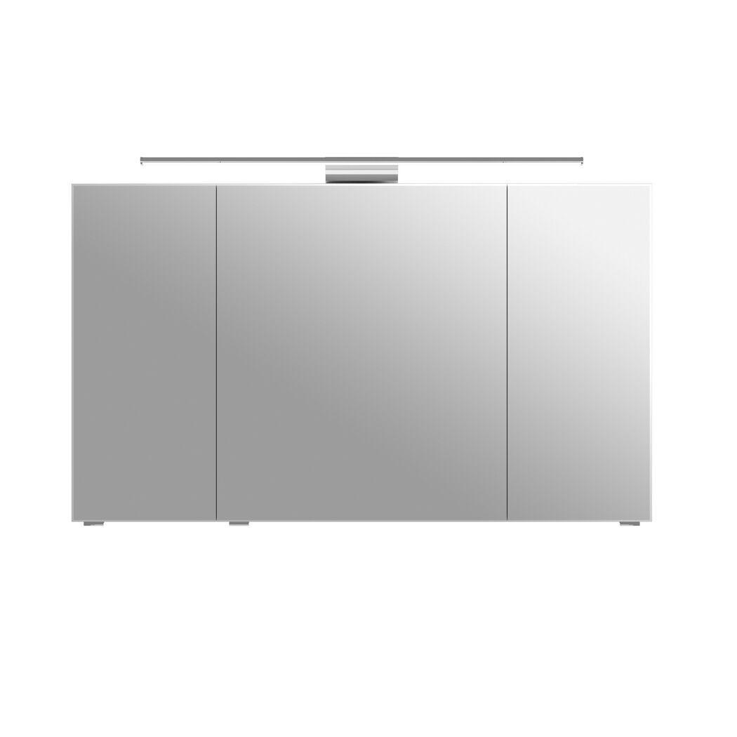 LED-Spiegelschrank 'Lucia' weiß 120 x 70 x 17 cm