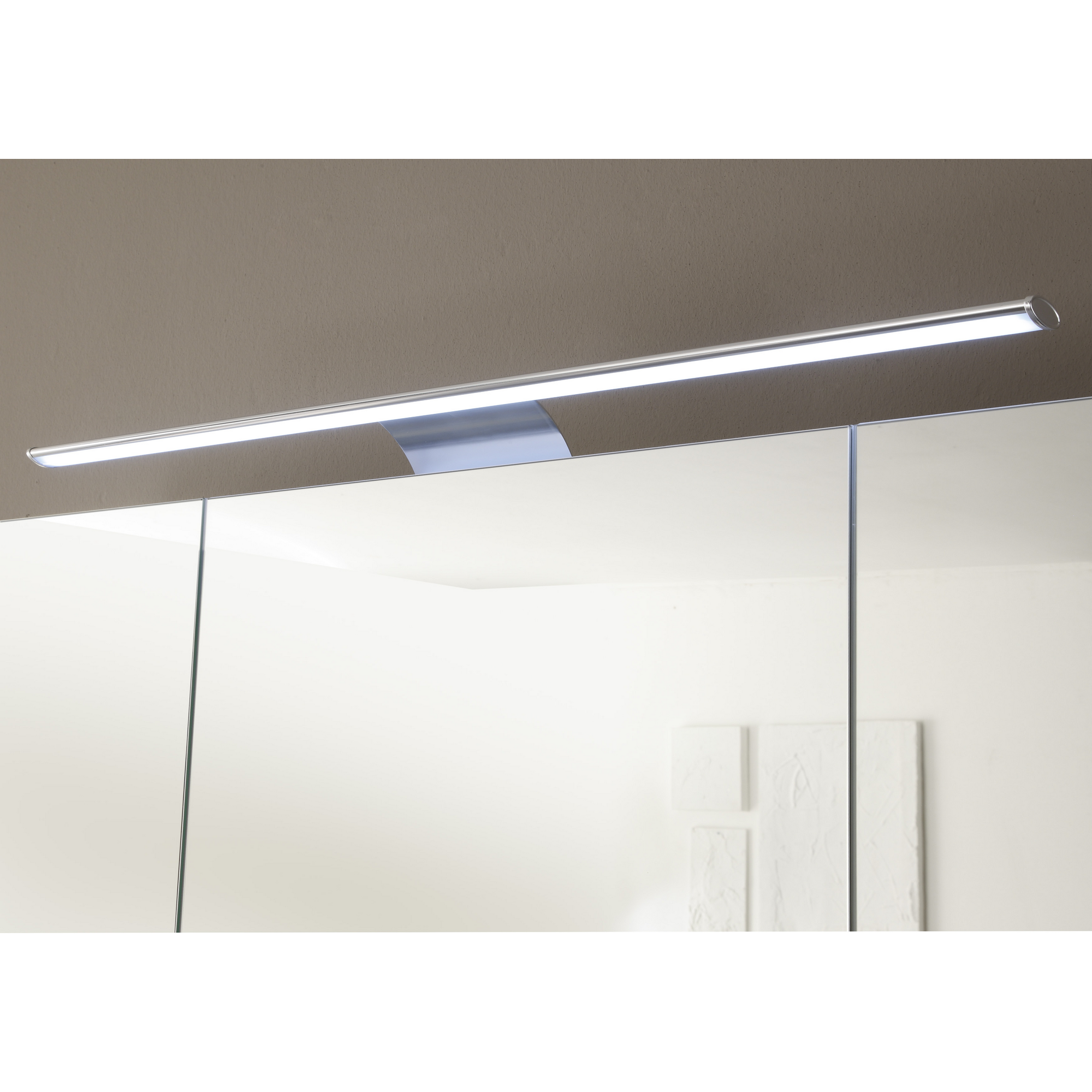 LED-Spiegelschrank 'Lucia' weiß 120 x 70 x 17 cm