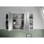 LED-Spiegelschrank 'Lucia' weiß 120 x 70 x 17 cm