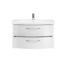 Verkleinertes Bild von Waschtischunterschrank 'Lucia' weiß 90 x 49 x 48,1 cm