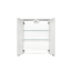 LED-Spiegelschrank 'KHX' weiß Hochglanz 60,4 x 74 x 14,2 cm