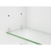 Glasregal mit Halterung