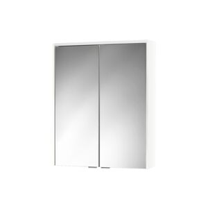 LED-Spiegelschrank 'KHX' weiß 60,4 x 74 x 14,2 cm