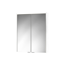 LED-Spiegelschrank 'KHX' weiß matt 60,4 x 74 x 14,2 cm