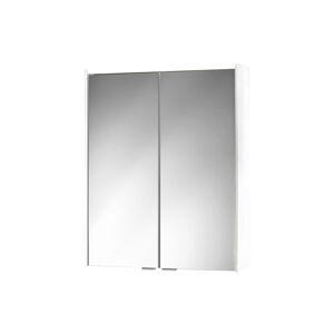 LED-Spiegelschrank 'KHX' weiß 60,4 x 74 x 14,2 cm