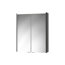 LED-Spiegelschrank 'KHX' anthrazit Hochglanz 60,4 x 74 x 14,2 cm