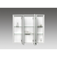 LED-Spiegelschrank 'KHX' weiß Hochglanz 80,4 x 74 x 14,2 cm