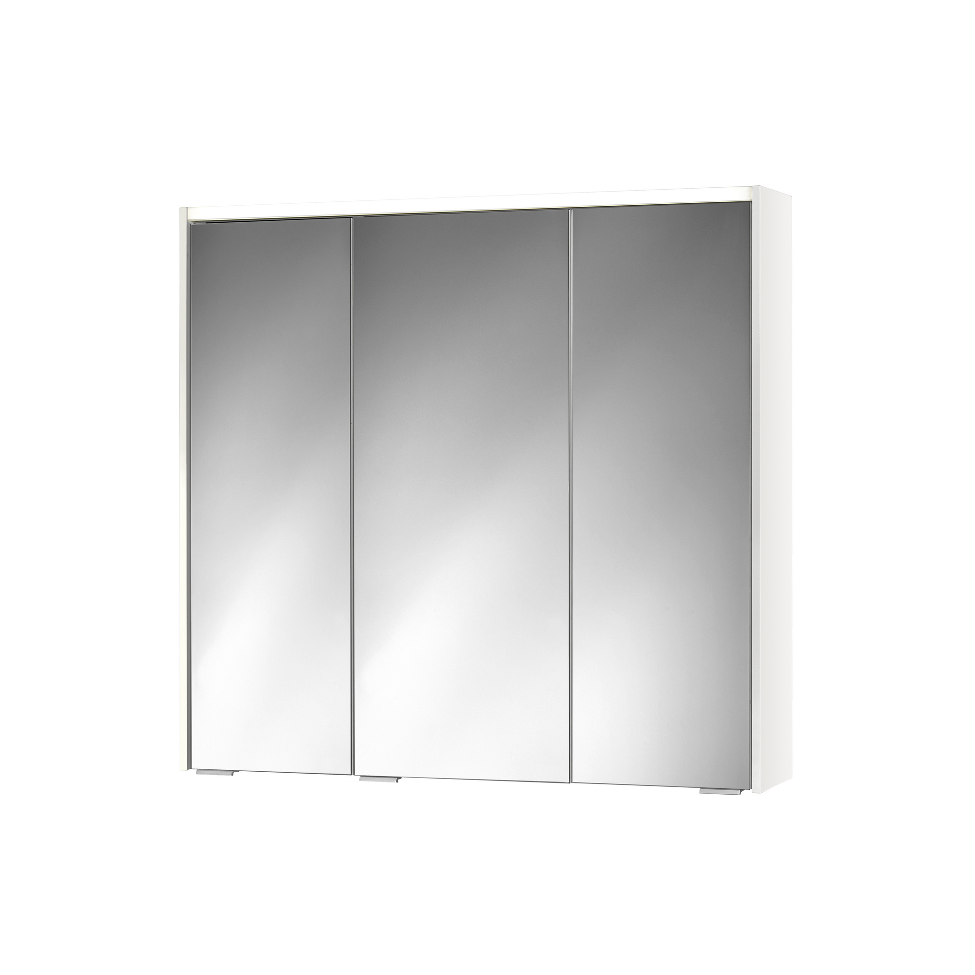 LED-Spiegelschrank 'KHX' weiß 80,4 x 74 x 14,2 cm + product picture