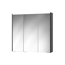 LED-Spiegelschrank 'KHX' anthrazit Hochglanz 80,4 x 74 x 14,2 cm