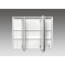 LED-Spiegelschrank 'KHX' anthrazit Hochglanz 90,4 x 74 x 14,2 cm