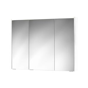 LED-Spiegelschrank 'KHX' weiß matt 100,4 x 74 x 14,2 cm