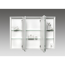 LED-Spiegelschrank 'KHX' schwarz matt 100,4 x 74 x 14,2 cm