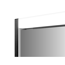 LED-Spiegelschrank 'KHX' schwarz matt 100,4 x 74 x 14,2 cm