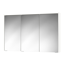 LED-Spiegelschrank 'KHX' weiß Hochglanz 120,4 x 74 x 14,2 cm